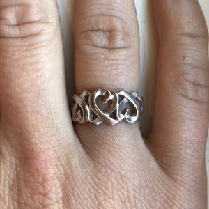 Authentic Paloma Picasso Loving Hearts Ring